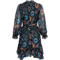 Anais Dress - Black Iris