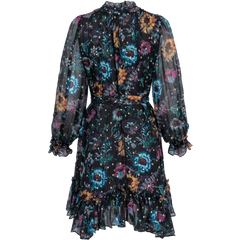 Anais Dress - Black Iris