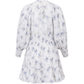 Cotton Slub Mini Dress - Flower Buds