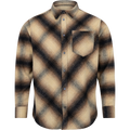 Nico Bias Flannel Shirt - Cream