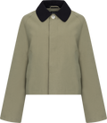 Joel Canvas Jacket - Army/Svart