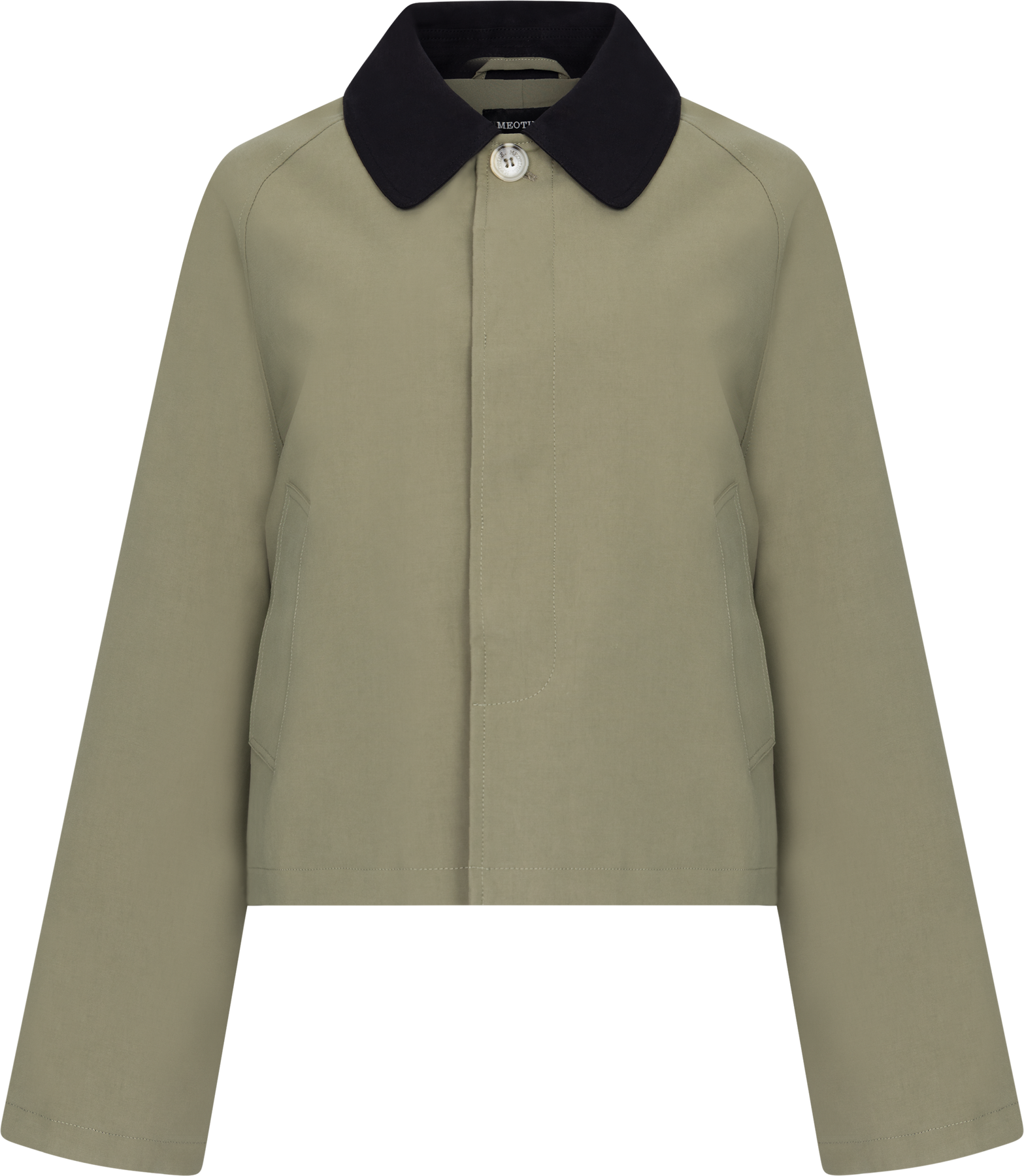 Joel Canvas Jacket - Army/Svart