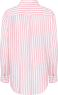 Rel Striped Linen Shirt - Geranium Pink