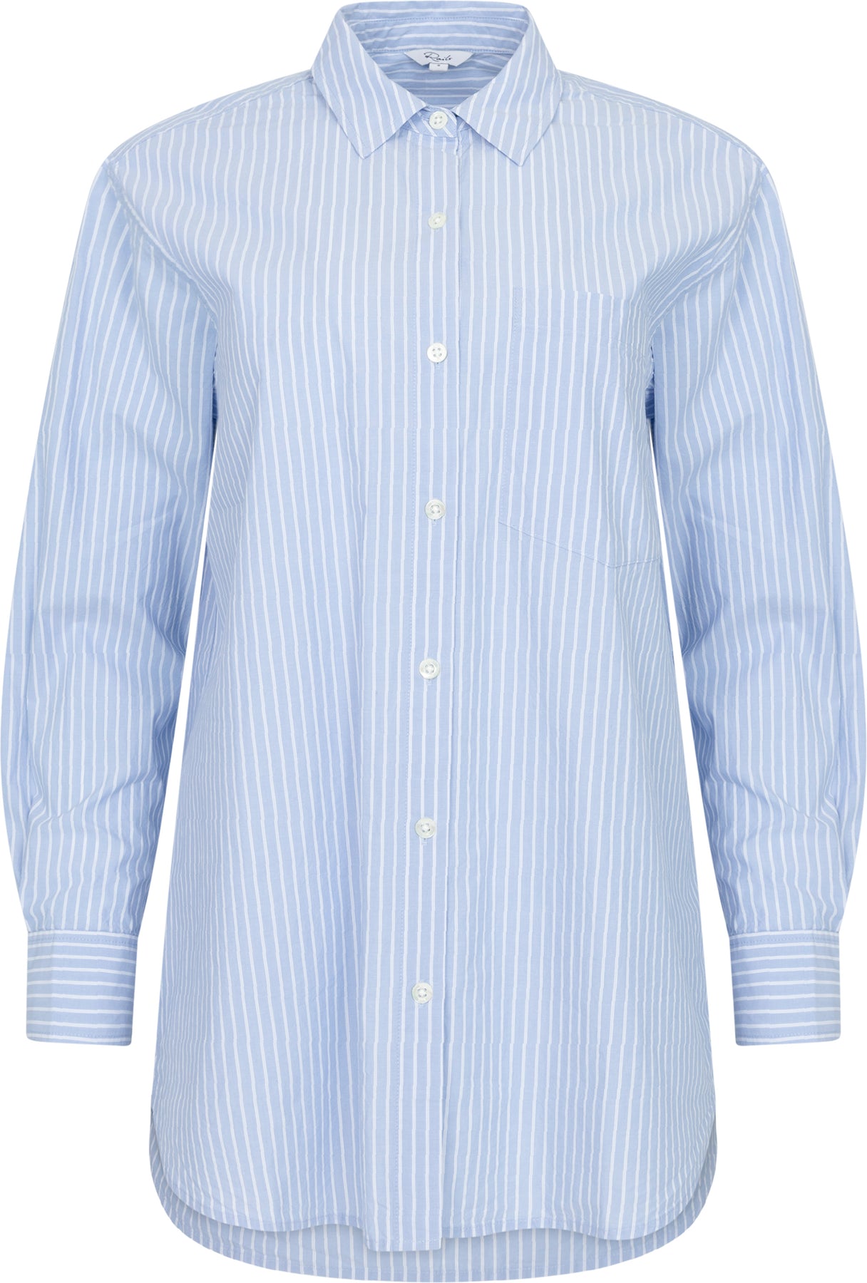 Elsa - Oxford White Stripe