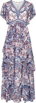 Aleah Dress - Navy