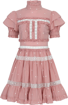 Iro Mini Dress - Blush