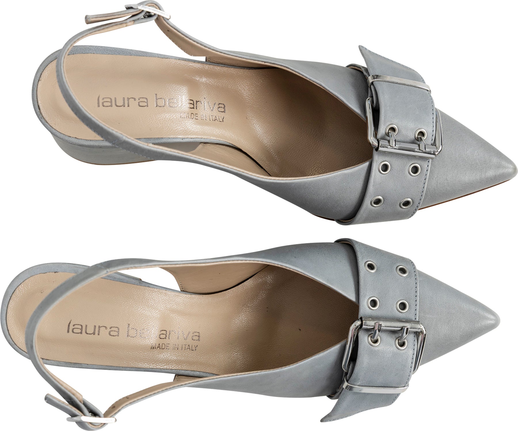 Laura Bellariva 9871 Tropic Slingback-pumps - Sky