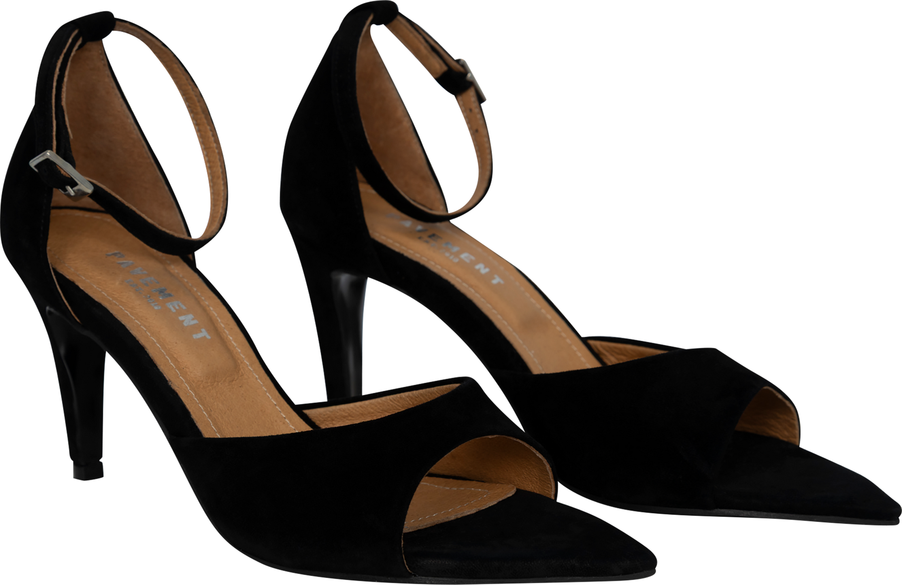 Lucie - Black Suede