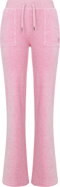 Layla Low Rise Flare Pocketed - Pink Marl