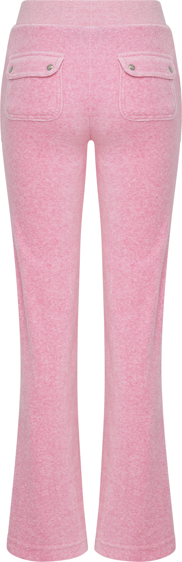 Layla Low Rise Flare Pocketed - Pink Marl