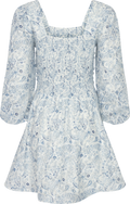 Dagny Mini Dress - Light Blue