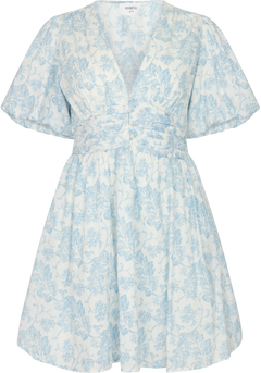 Nordis Voile Mini Dress - Blue