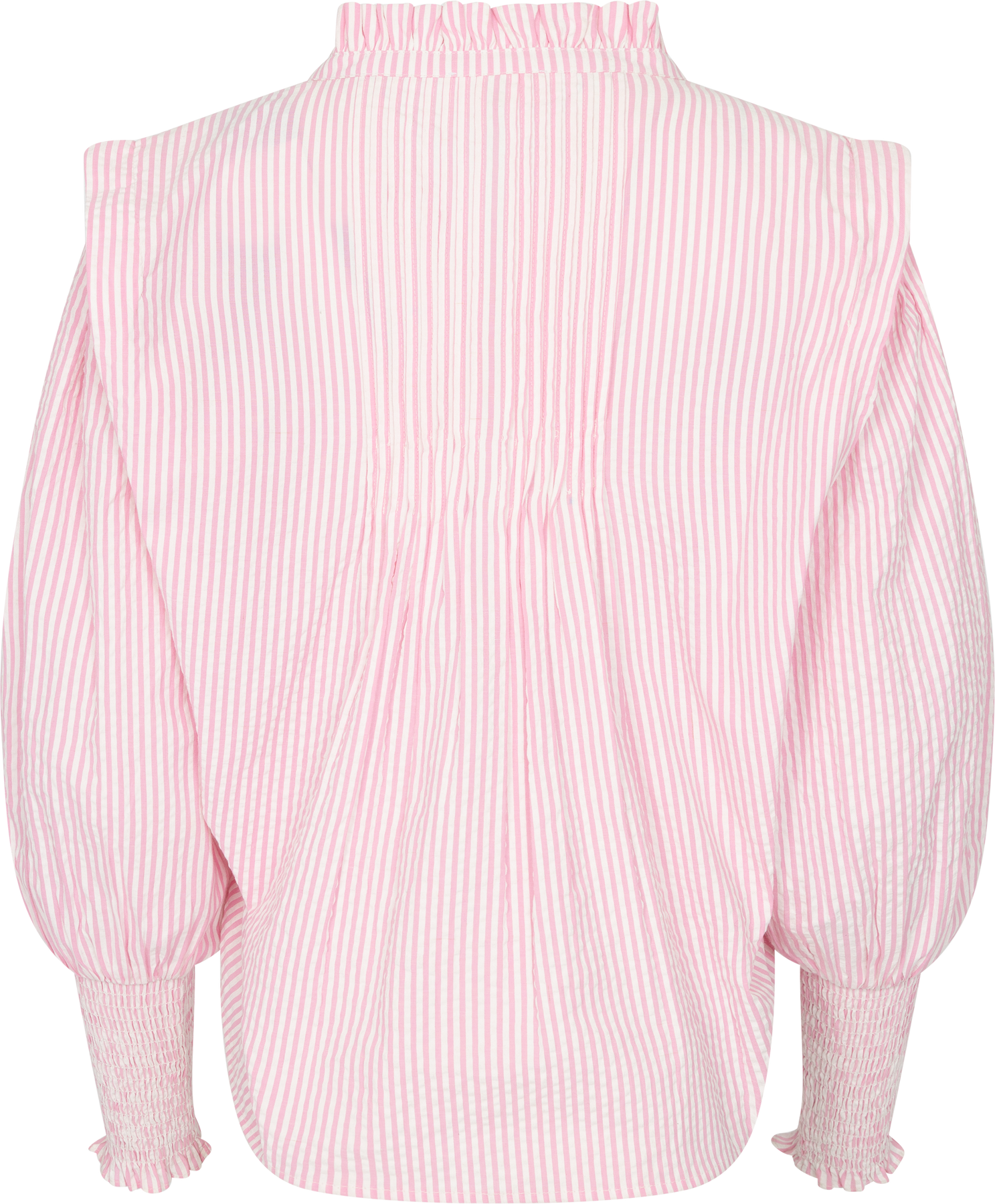 Emma Stripe Blus - Rosa