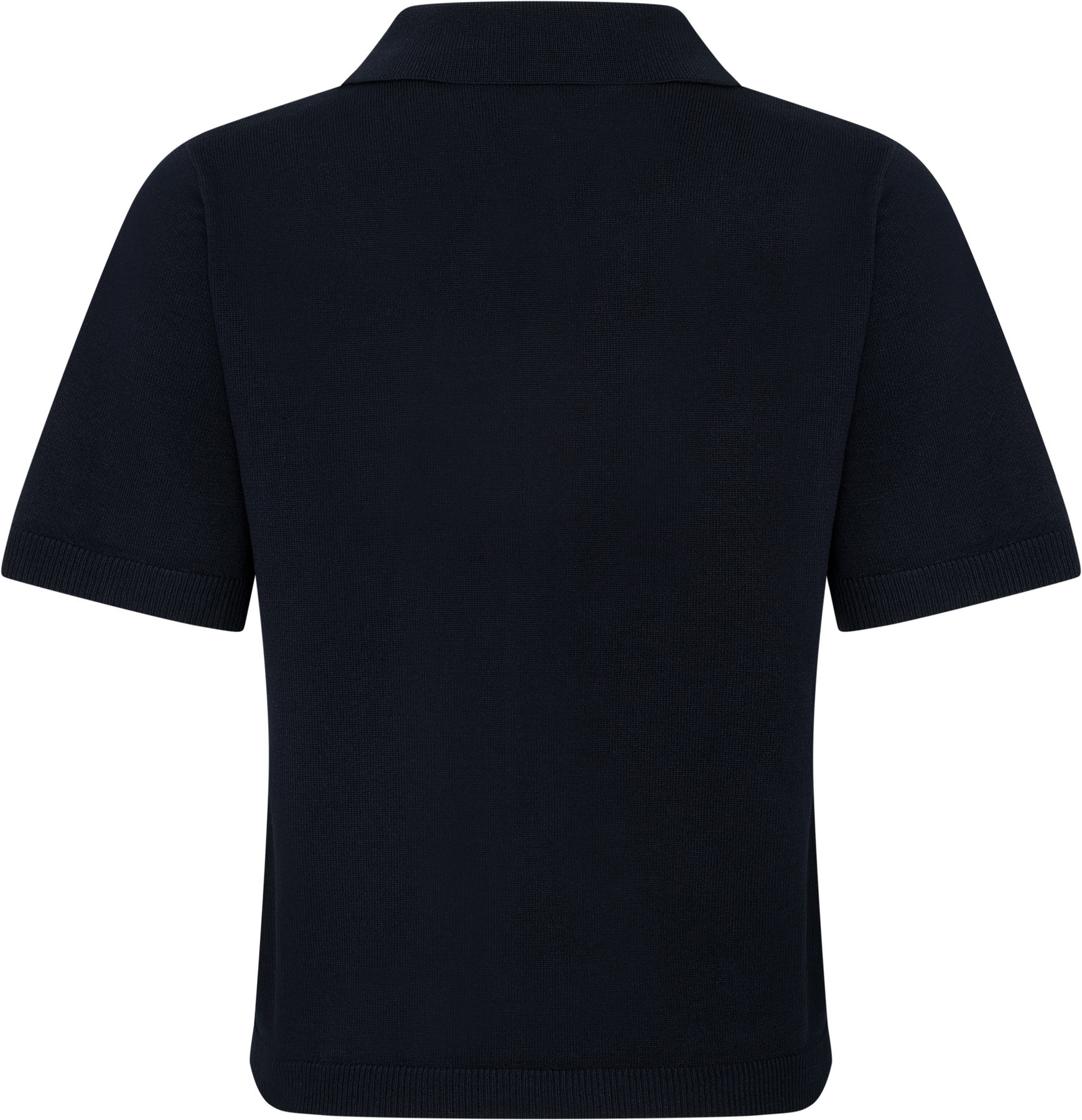 Helen Polo Knit Cardigan - Marinblå