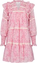 Ellie Paisley Dress - Pink Paisley