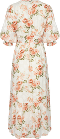 Gyri Flower Garden Dress - Korall