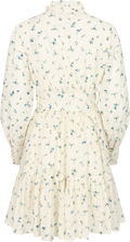 Liv Broderie Anglais-klänning - Blå