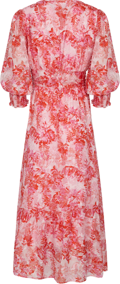 Gyri Leave Dress - Pink