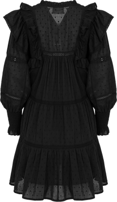 Ellie Dobby Dress - Navy