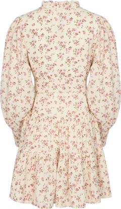 Delphine Flower Dress - Pink Flower