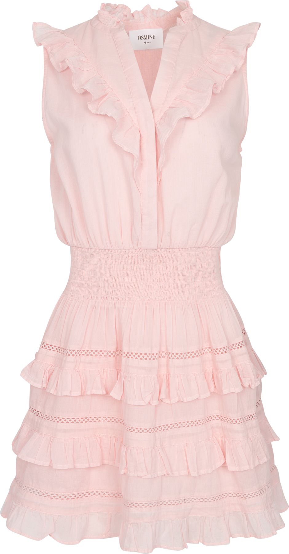Villa Voile Dress - Light Pink