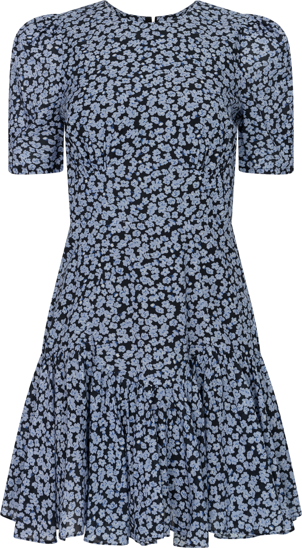 Emma Retro Flower - Svart