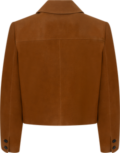 Suede Jacket - Brown