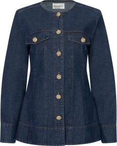 Pernilla Denim Jacket - Dark Blue