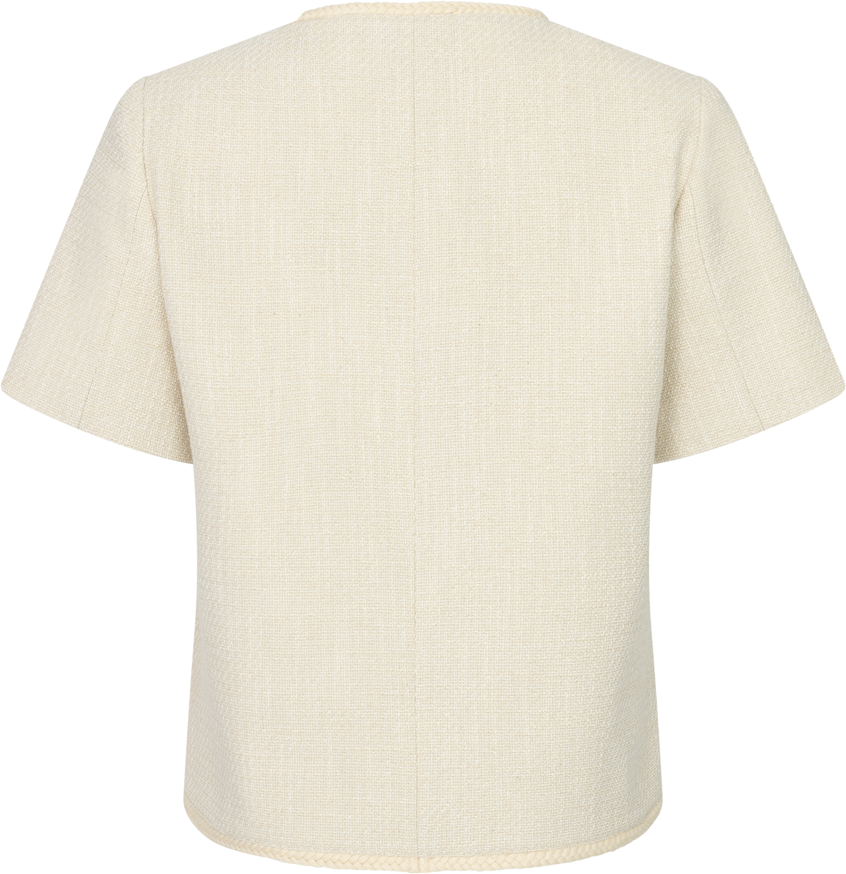 Amelia Short Sleeve Jacket - Off White
