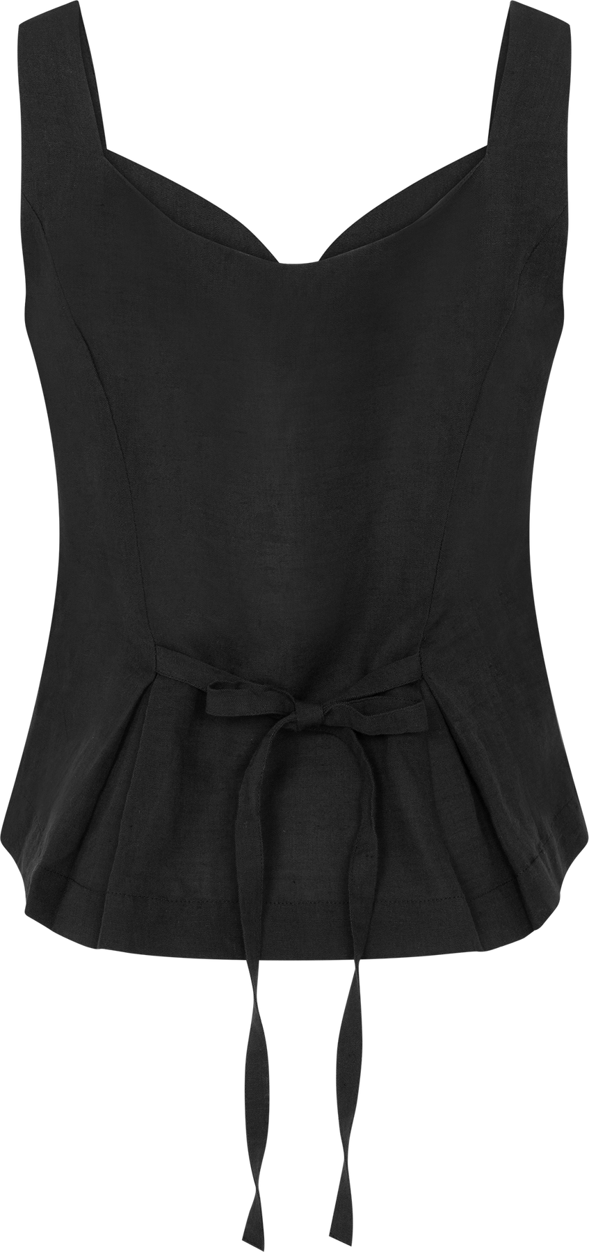 Pia Tjelta Sparrow Topp, Svart