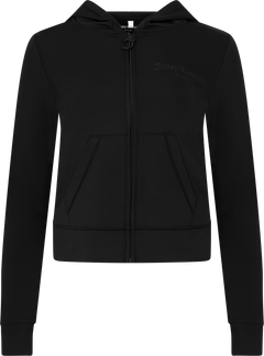Ennis Fitted Long Sleeve Hoodie - Black