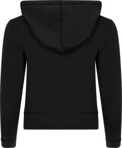 Ennis Fitted Long Sleeve Hoodie - Black
