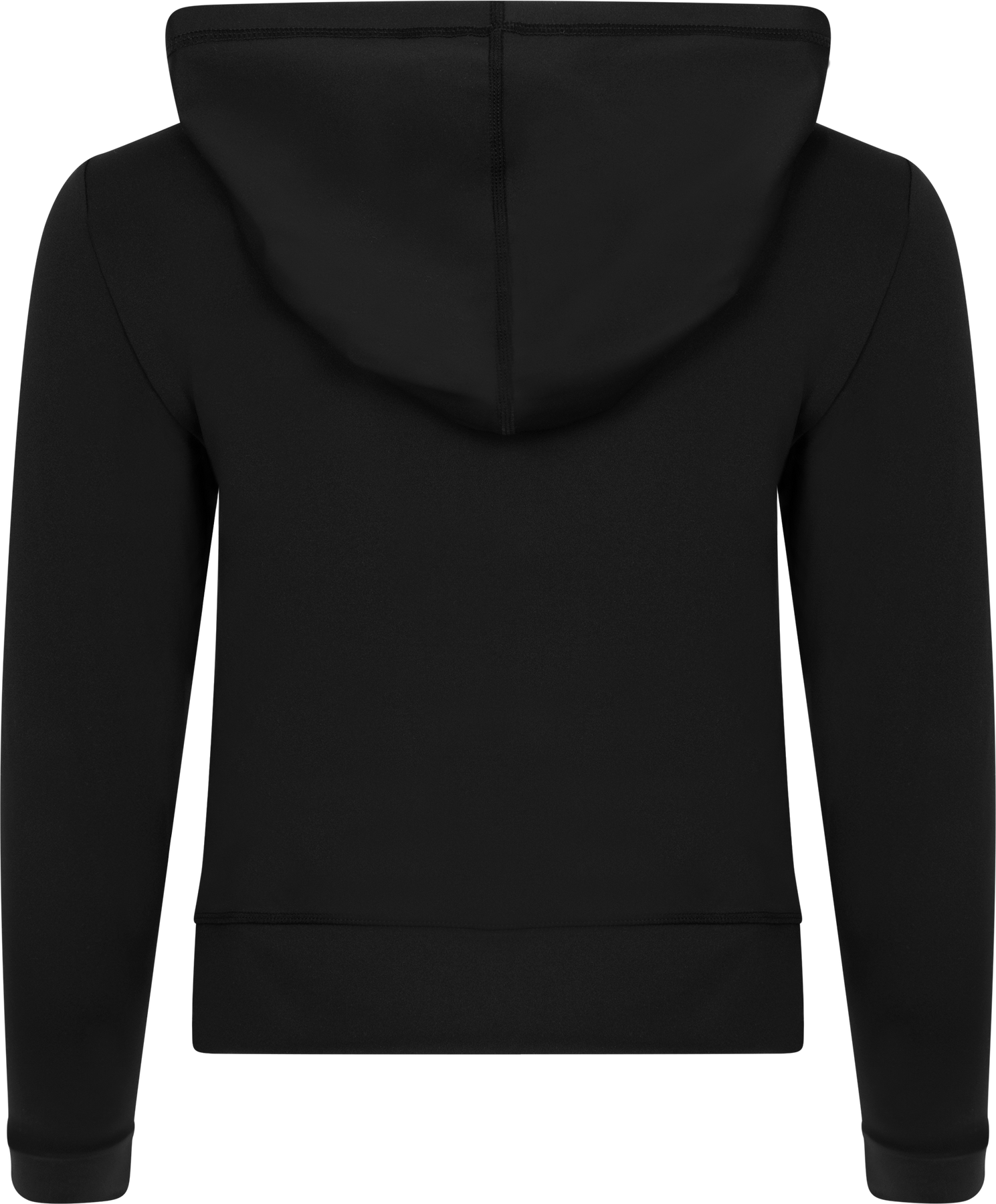 Ennis Fitted Long Sleeve Hoodie - Black