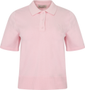 Esther Polo Knit Top - Rosa