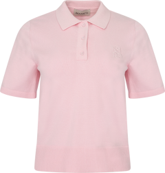 Esther Polo Knit Top - Pink