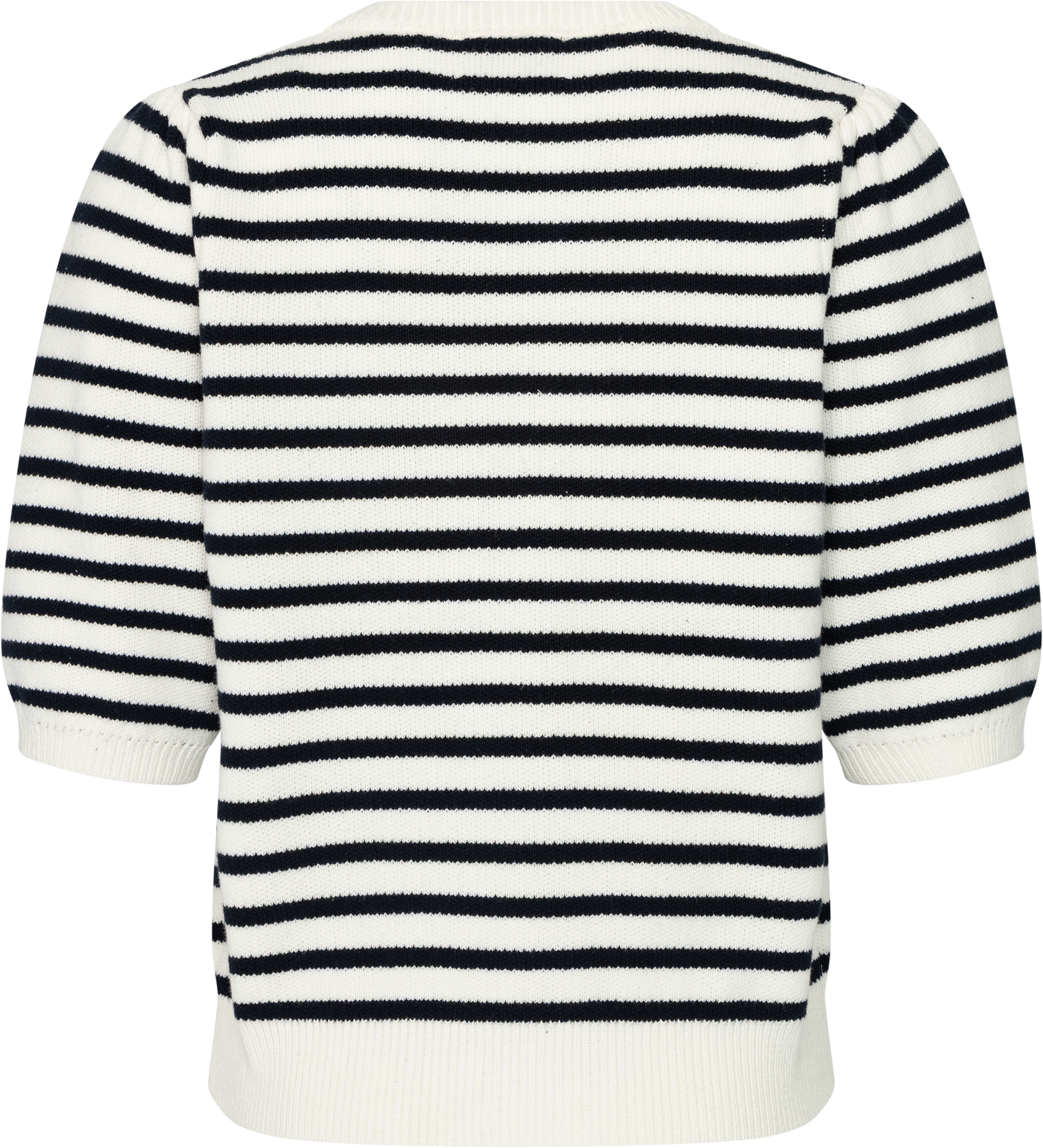 Frida Bow Knit - Off White/Blå
