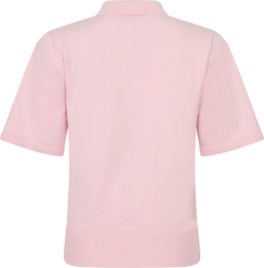 Esther Polo Knit Top - Pink