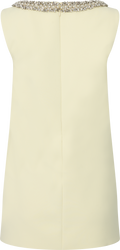 Crepe Bow Miniklänning - Gul