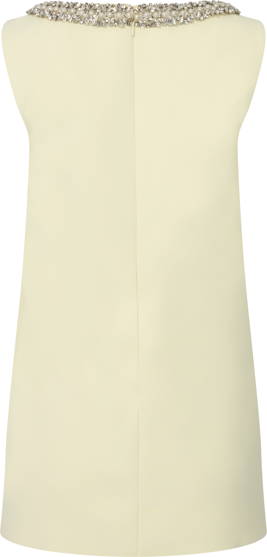 Crepe Bow Miniklänning - Gul