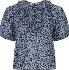Bergljot Retro Flower - Black