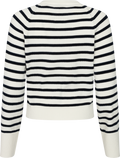 Pernille Knit Cardigan - Marinblå randig