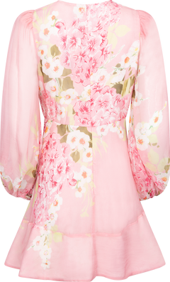 Organza Mini Dress - Cherry Blossom
