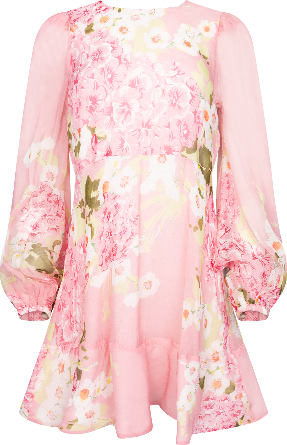 Organza Miniklänning - Cherry Blossom
