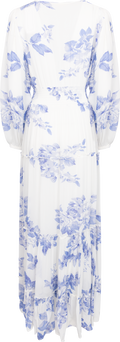 Noor Maxiklänning - Blå blommig