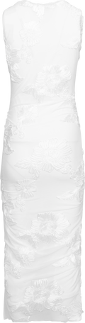 Miraic Mesh-klänning - White Flower