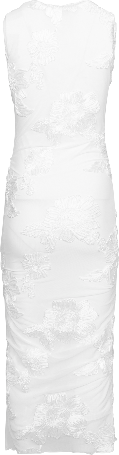 Miraic Mesh-klänning - White Flower