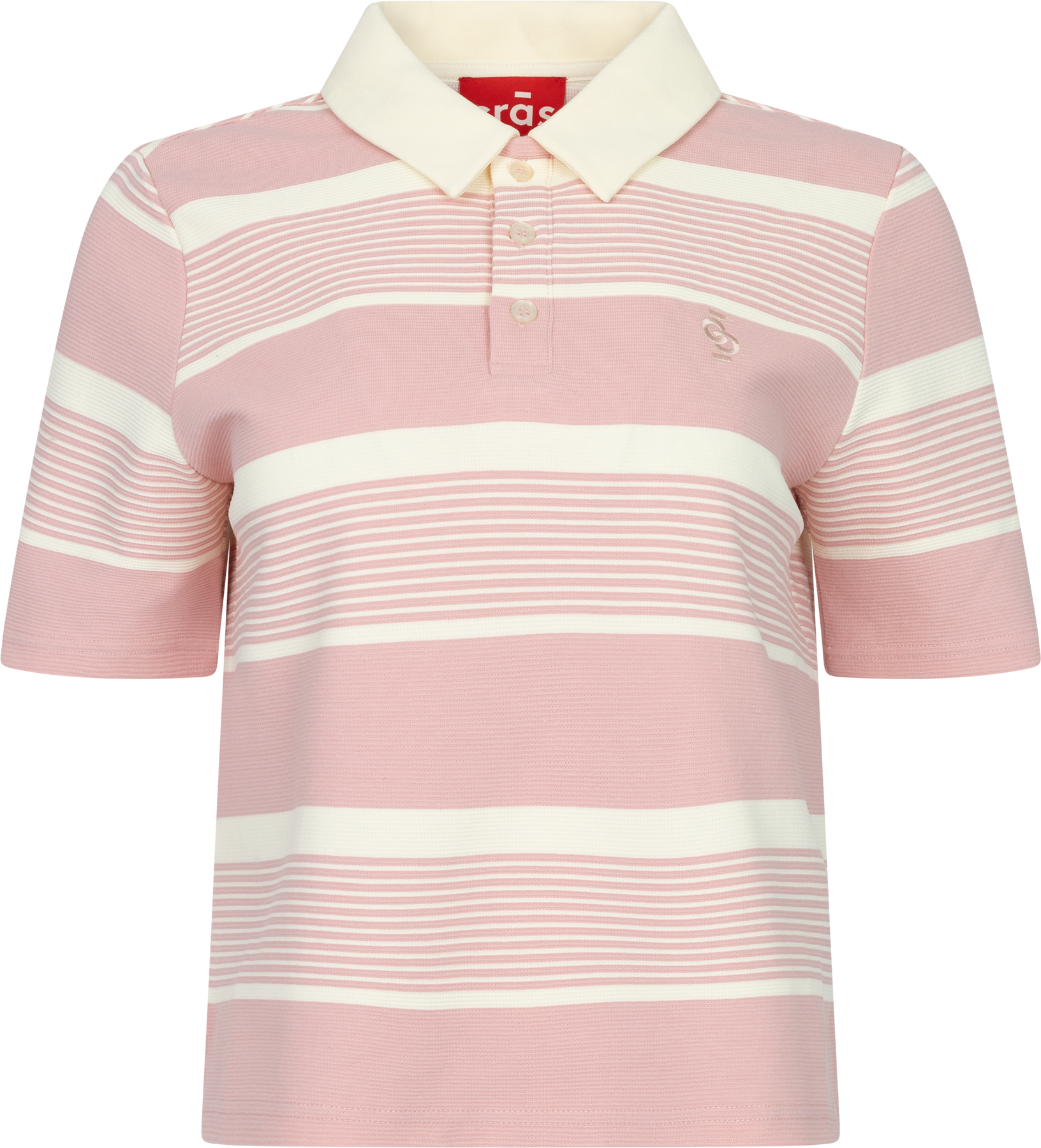 Alanis Blus - Creamy Blush Stripe