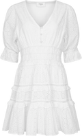 Valeria B Anglaise Dress - Vit