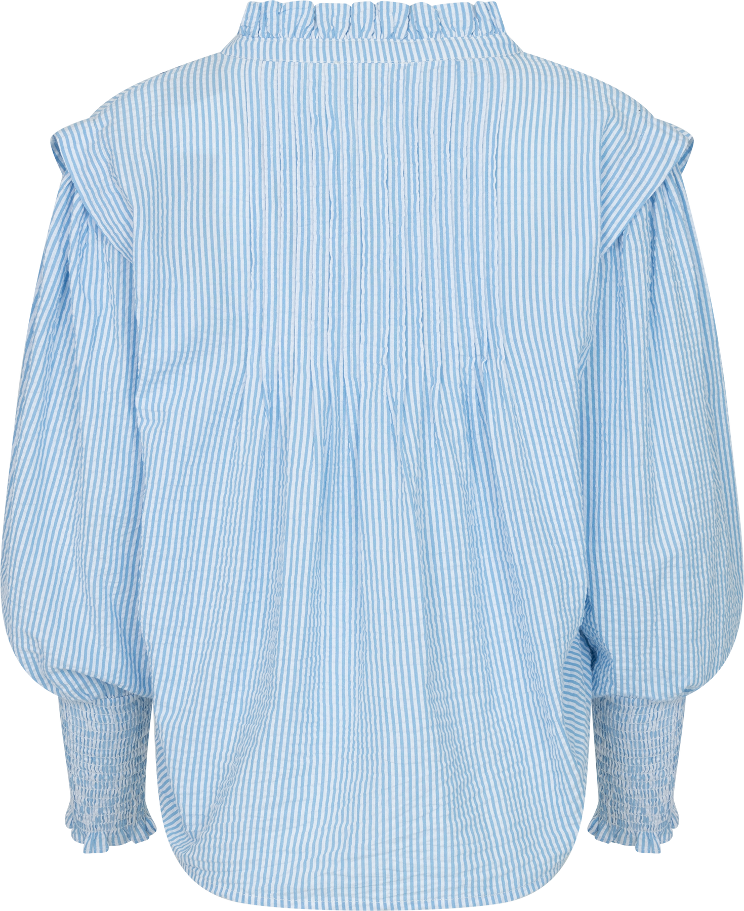 Emma Stripe Blus - Blå
