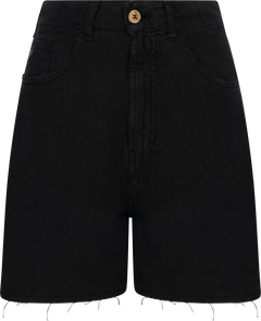 Maya Short Z - Black Linen